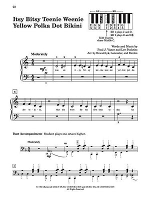 First Book of Pop: 32 Arrangements for Beginning Pianists,Used