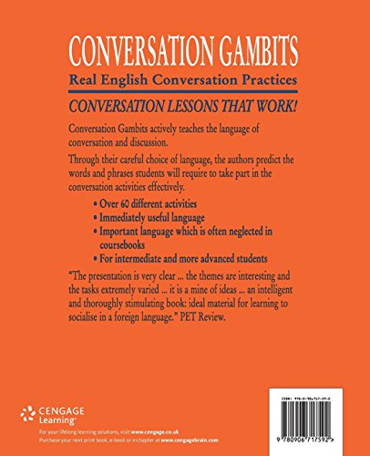 Conversation Gambits: Real English Conversation Practices,Used