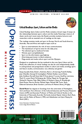 Critical Readings: Sport, Culture and the Media (Issues in Cultural and Media Studies),Used