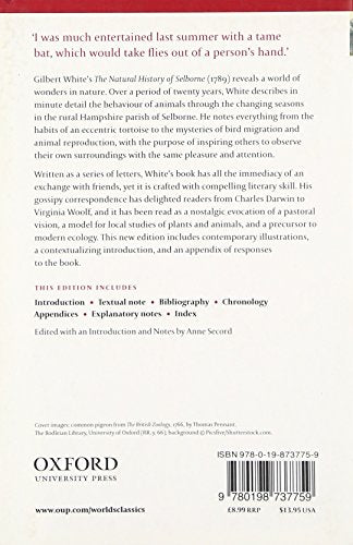 The Natural History Of Selborne (Oxford World'S Classics)-new