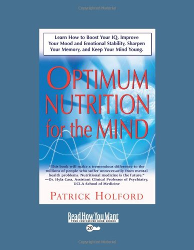 Optimum Nutrition for the Mind,Used