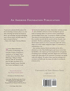 Anthropological Perspectives On Technology (Amerind Foundation New World Studies Series)