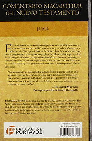 Juan (Comentario MacArthur del Nuevo Testamento) (Spanish Edition),Used
