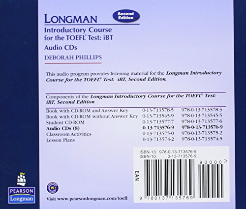 Longman Intro Course TOEFL Test: iBT,Used