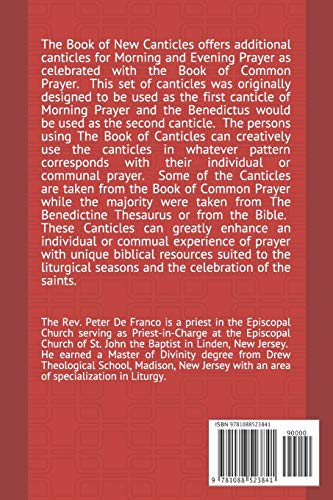 The Book of New Canticles: A Liturgical Resource for Morning and Evening Prayer,Used