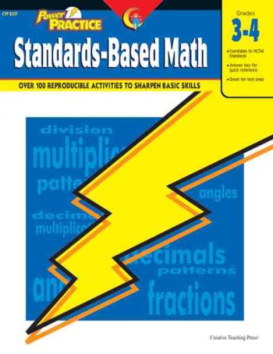 Power Practice: StandardsBased Math, Gr. 34,Used
