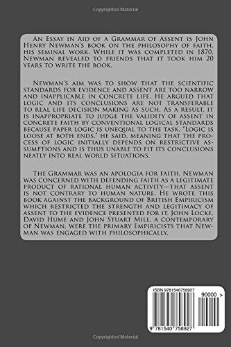 An Essay In Aid of A Grammar Of Assent,Used
