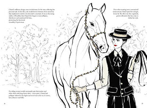 Coco Chanel: The Illustrated World of a Fashion Icon,New