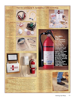 The Complete Book of Woodworking: StepbyStep Guide to Essential Woodworking Skills, Techniques, Tools and Tips (Landauer) Over,Used