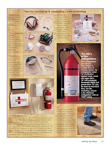 The Complete Book of Woodworking: StepbyStep Guide to Essential Woodworking Skills, Techniques, Tools and Tips (Landauer) Over,Used