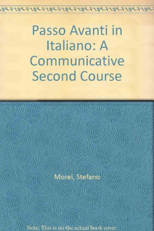 Passo Avanti in Italiano: A Communicative Second Course (Italian Edition),Used