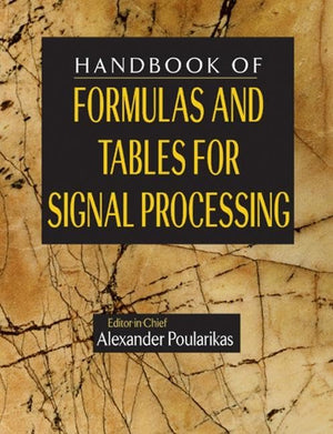 Handbook Of Formulas And Tables For Signal Processing (Electrical Engineering Handbook),Used