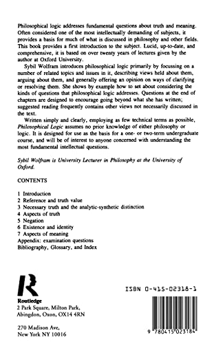 Philosophical Logic,Used