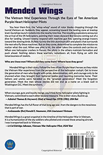 Mended Wings: The Vietnam War Experience Through the Eyes of Ten American Purple Heart Helicopter Pilots,Used