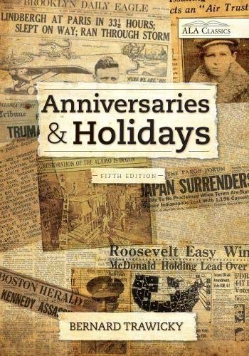 Anniversaries and Holidays,Used
