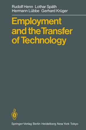 Employment and the Transfer of Technology,New