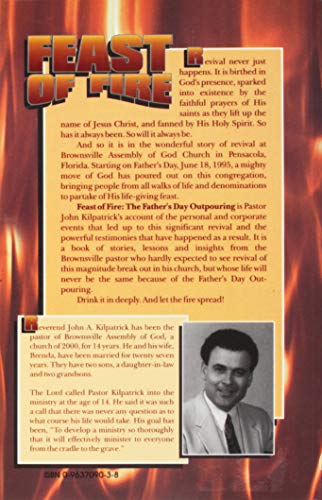 Feast Of Fire: The Fathers Day Outpouring-new