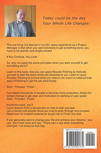 The AntiProcrastination Mindset: The Simple Art Of Finishing What You Start,Used