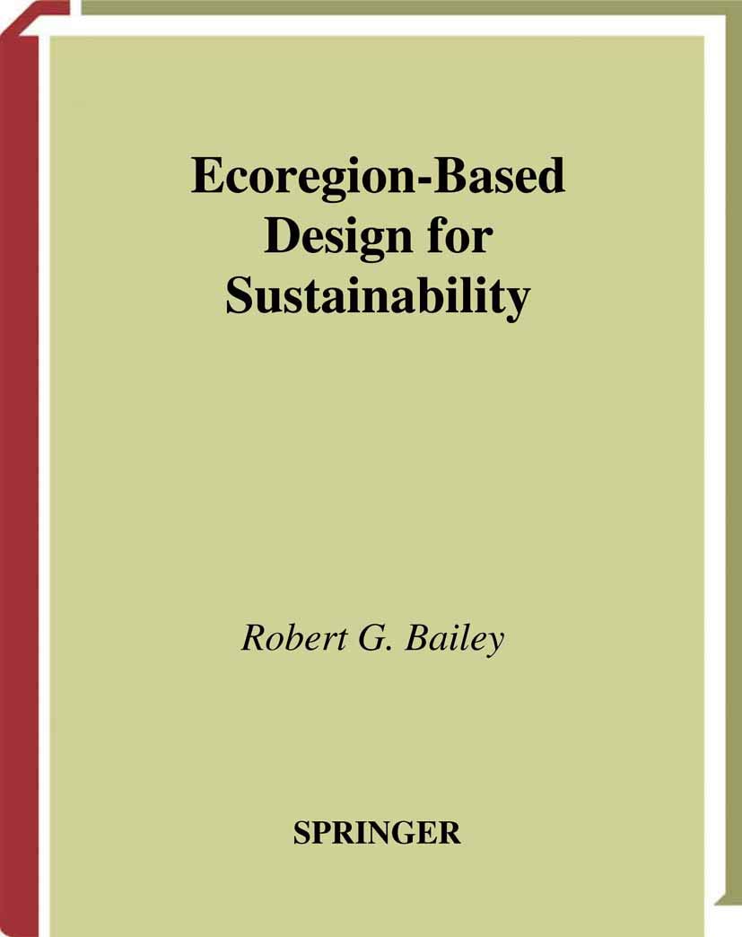 EcoregionBased Design for Sustainability,Used