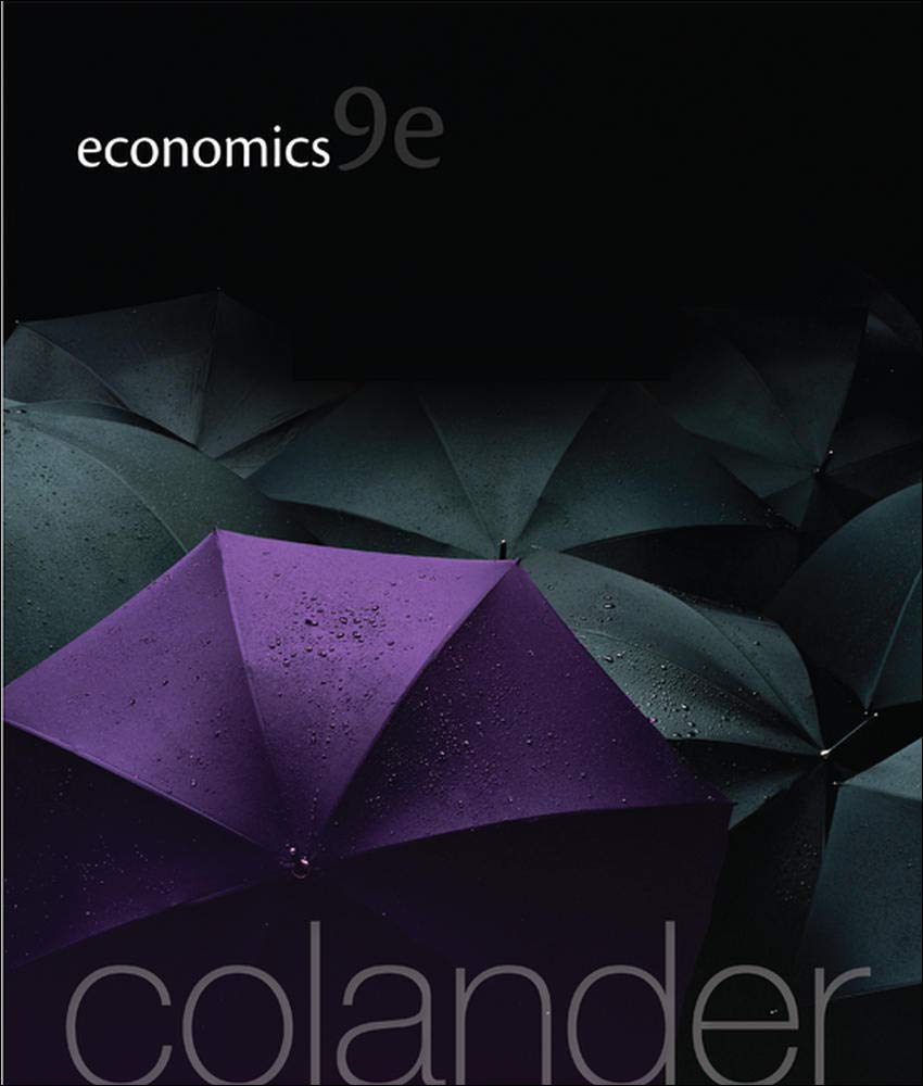 Economics, 9Th Edition (The Mcgrawhill Series In Economics),New