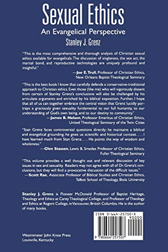 Sexual Ethics: An Evangelical Perspective,Used