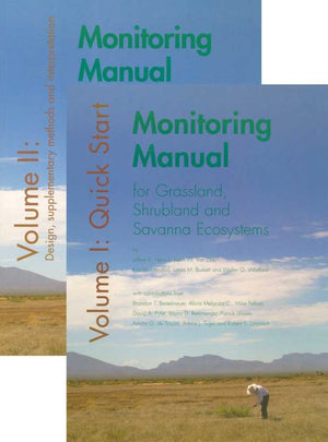 Monitoring Manual for Grassland, Shrubland and Savanna (2 Volume Set) (Volume 2),Used