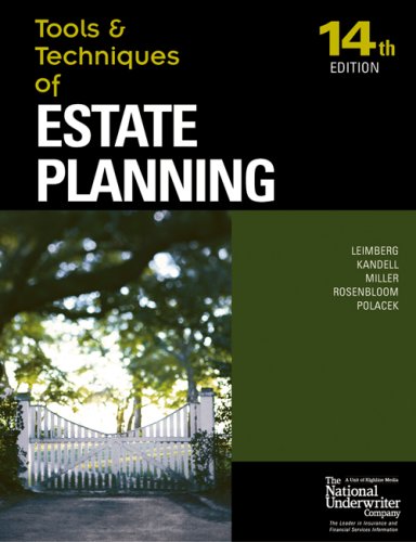 Tools & Techniques Estate Planning (Tools & Techniques),Used