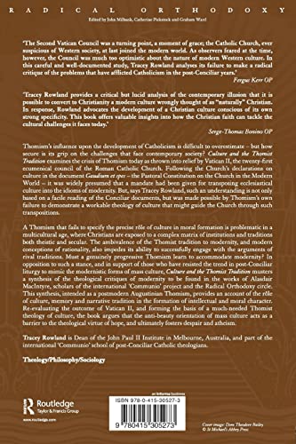 Culture and the Thomist Tradition: After Vatican II (Routledge Radical Orthodoxy),Used