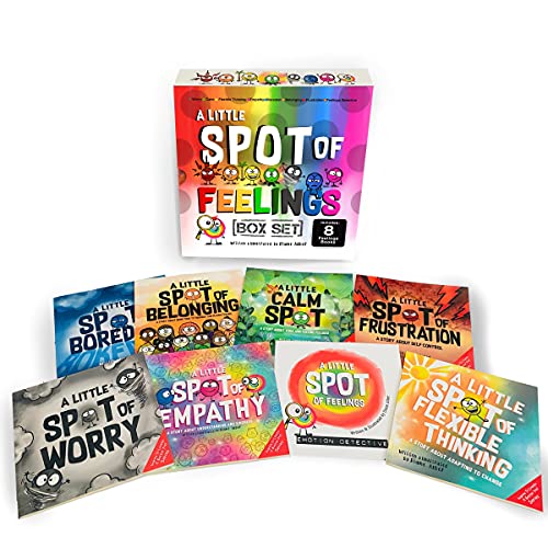 A Little SPOT of Feelings 8 Book Box Set (Book 2532: Empathy, Frustration, Calm, Belonging, Worry, Boredom, Flexible Thinking, ,Used