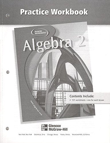 Algebra 2 Practice Workbook,Used