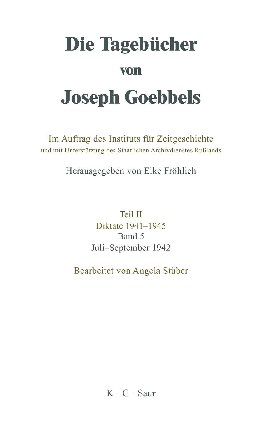 Juli  September 1942 (German Edition),Used