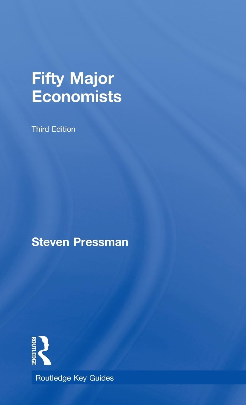 Fifty Major Economists (Routledge Key Guides),Used