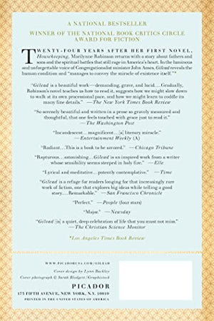Gilead (Oprah'S Book Club): A Novel,New