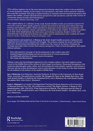 A History of the ArabIsraeli Conflict: Eighth Edition,New