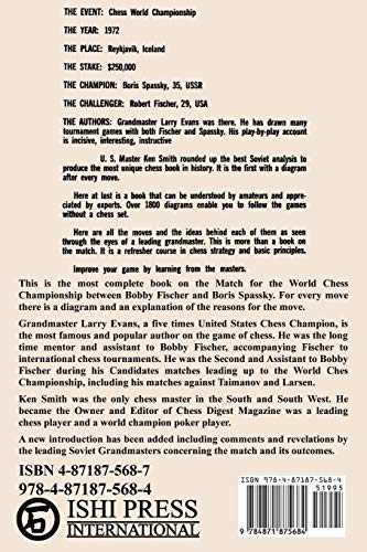 Chess World Championship 1972 Fischer Vs. Spassky
