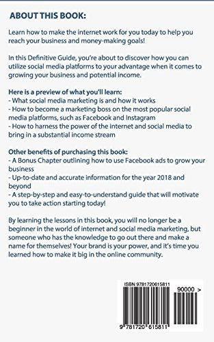 Social Media Marketing: The Ultimate Guide to Learn StepbyStep the Best Social Media Strategies to Boost Your Business (Social,Used