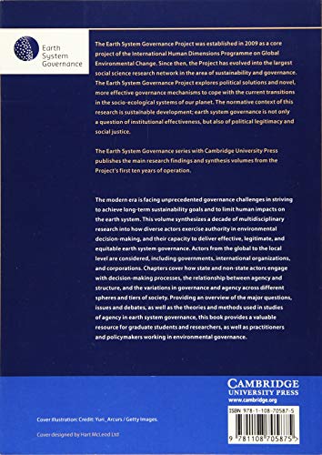 Agency in Earth System Governance,Used
