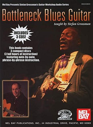 Bottleneck Blues Guitar (Mel Bay Presents Stefan Grossman's Guitar Workshop Audio Series),Used