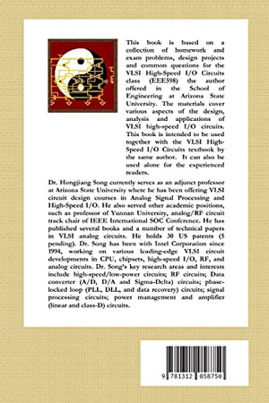 VLSI HighSpeed I/O Circuits  Problems, Projects, and Questions,Used