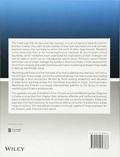Marketing And Finance: Creating Shareholder Value,Used