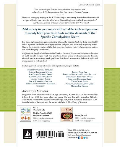 Recipes for the Specific Carbohydrate Diet: The GrainFree, LactoseFree, SugarFree Solution to IBD, Celiac Disease, Autism, Cy,Used