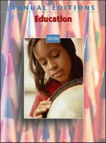Annual Editions: Education 05/06,Used