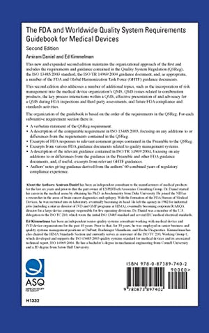 The Fda And Worldwide Quality System Requirements Guidebook For Medical Devices, Second Edition,Used