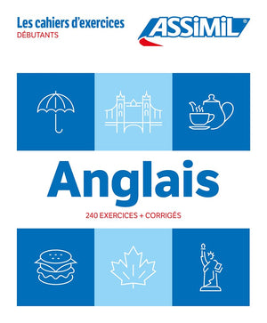 English Excercises Beginners Workbook French (French Edition),New