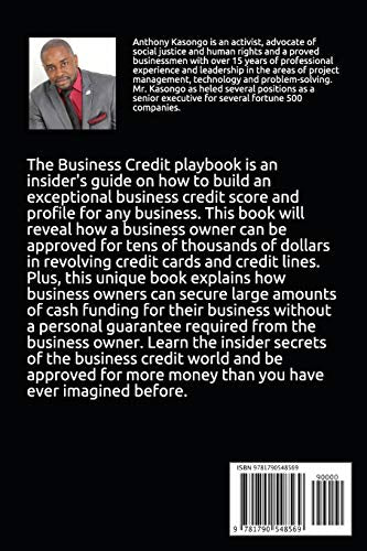 The Business Credit Playbook: How to Get Business Credit Regardless of Your Personal Credit Score (The Blue Book),Used