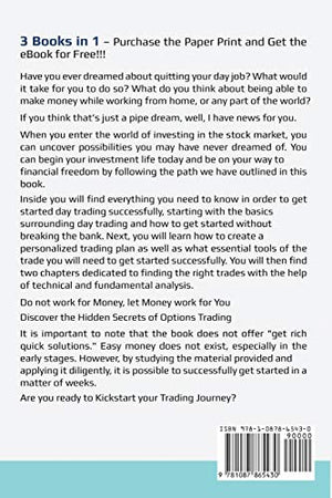 Stock Market Investing for Beginners, Day Trading Strategies, Options Trading: 3 Manuscripts in 1 Market Tactics to Create Pass,Used