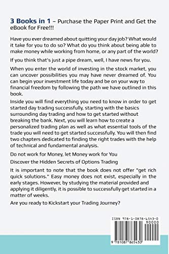 Stock Market Investing for Beginners, Day Trading Strategies, Options Trading: 3 Manuscripts in 1 Market Tactics to Create Pass,Used