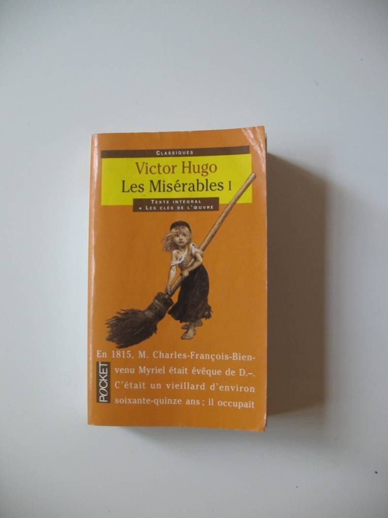 Les Miserables I, French Edition,Used
