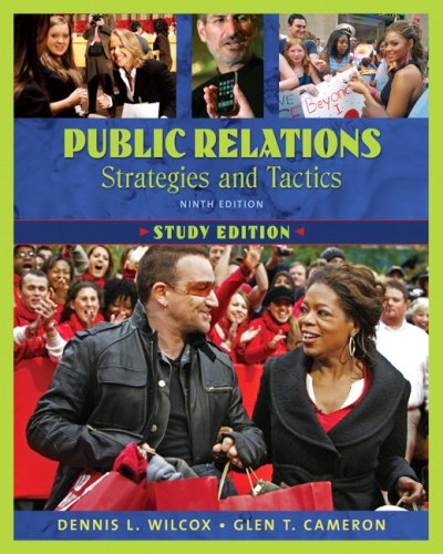 Public Relations: Strategies and Tactics, Study Edition (9th Edition),Used