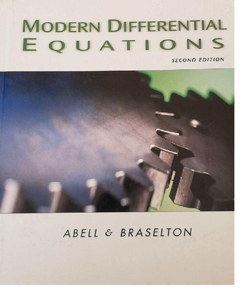 Modern Differential Equations,Used
